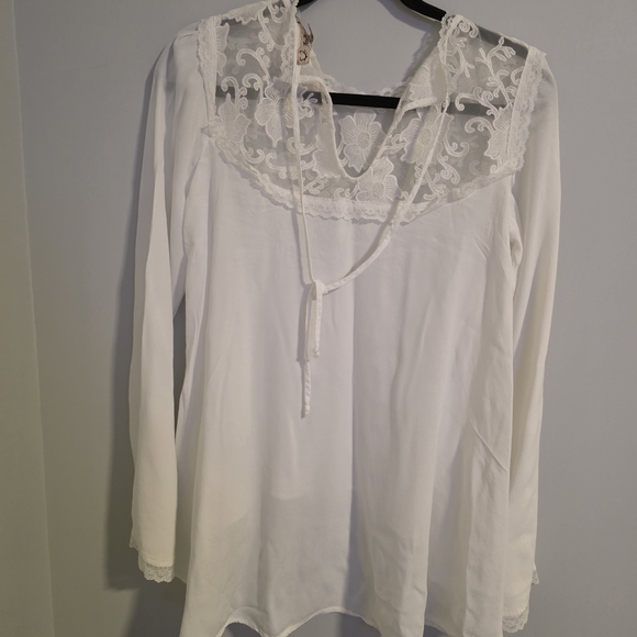 For Love And Lemons White Lace Blouse - Picture 8 of 15